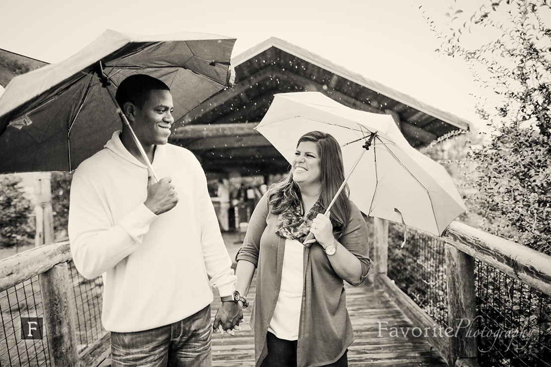 Jacksonville Zoo and Gardens Engagement Photography
