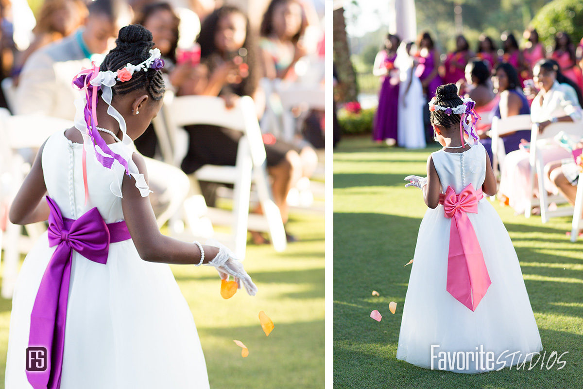 TPC Sawgrass Wedding Flower Girls Pictures