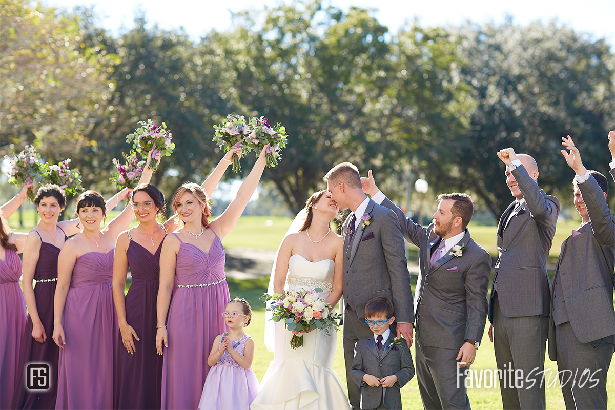 Goofy Bridal Party Pictures