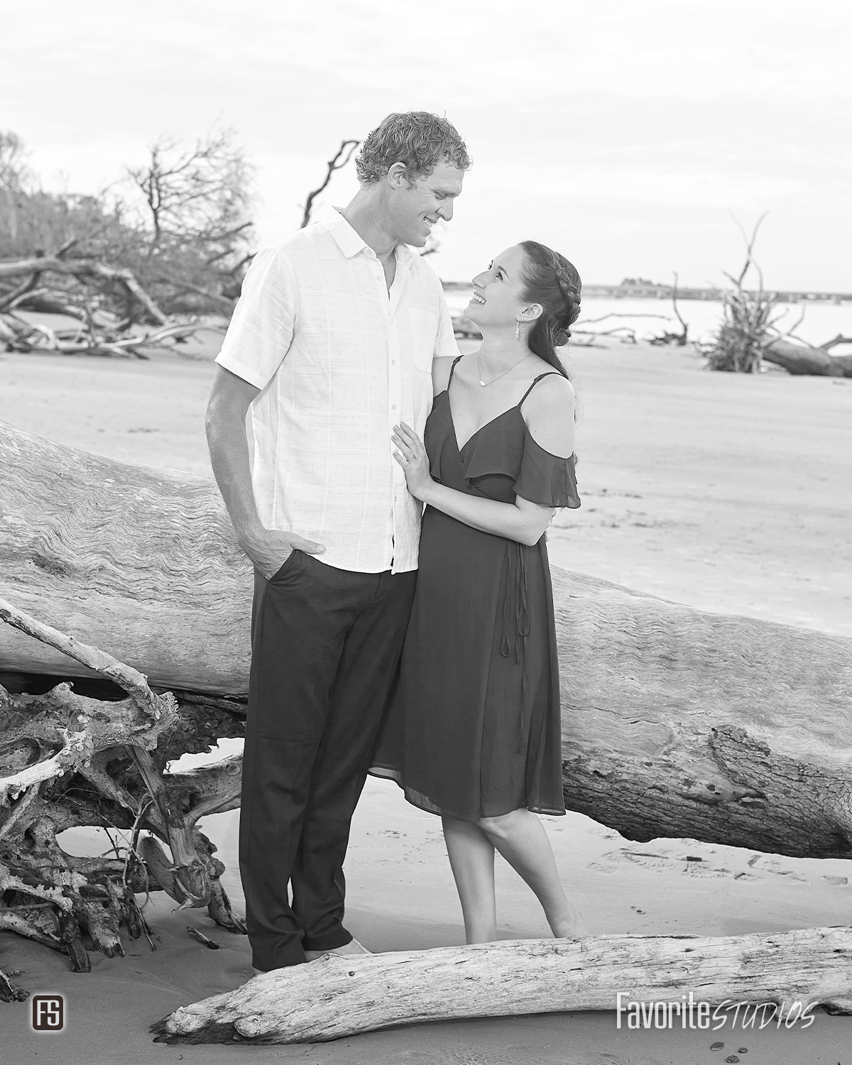 Driftwood Beach Engagement Pictures, Jacksonville Engagement Photographer