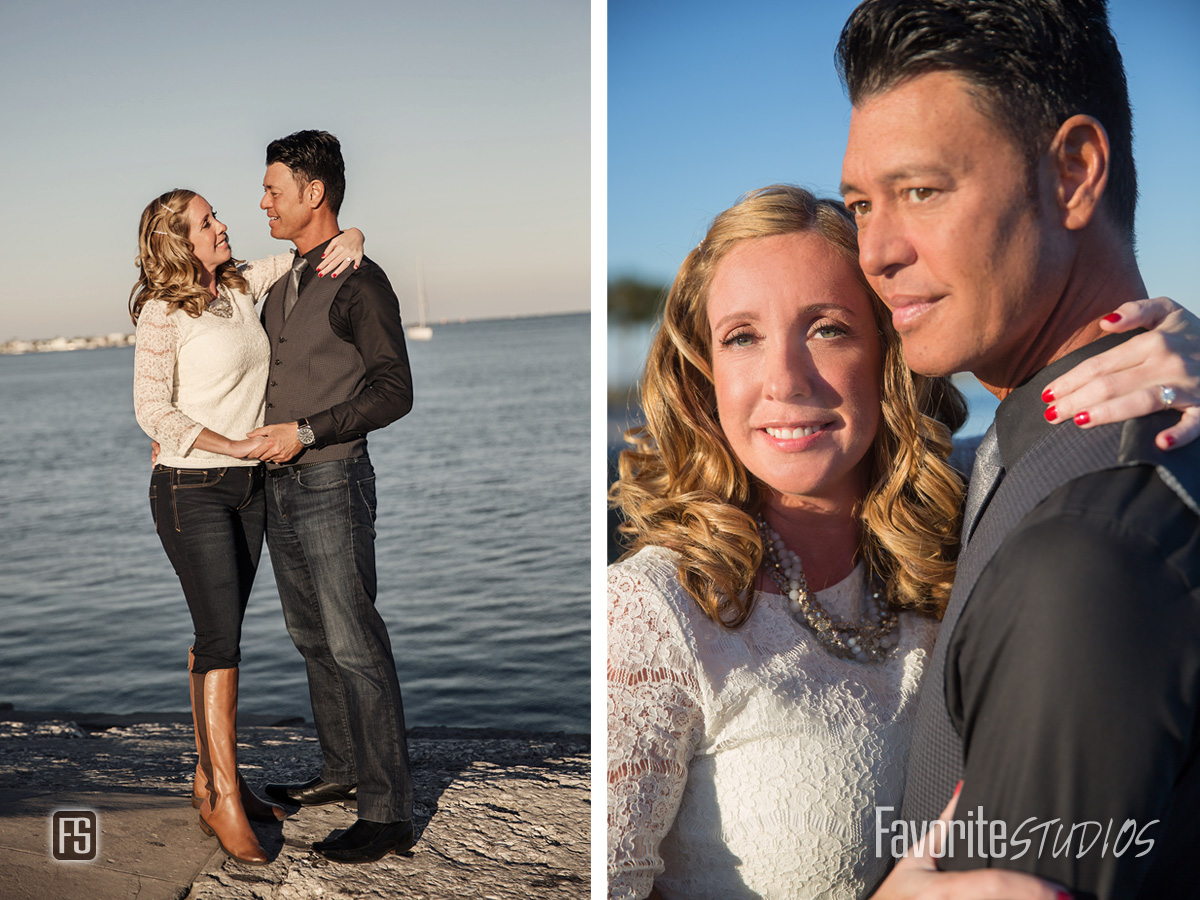 Saint Augustine Waterway Engagement Photos