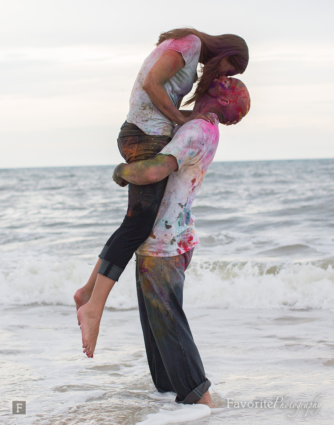 Beach Engagement Picture