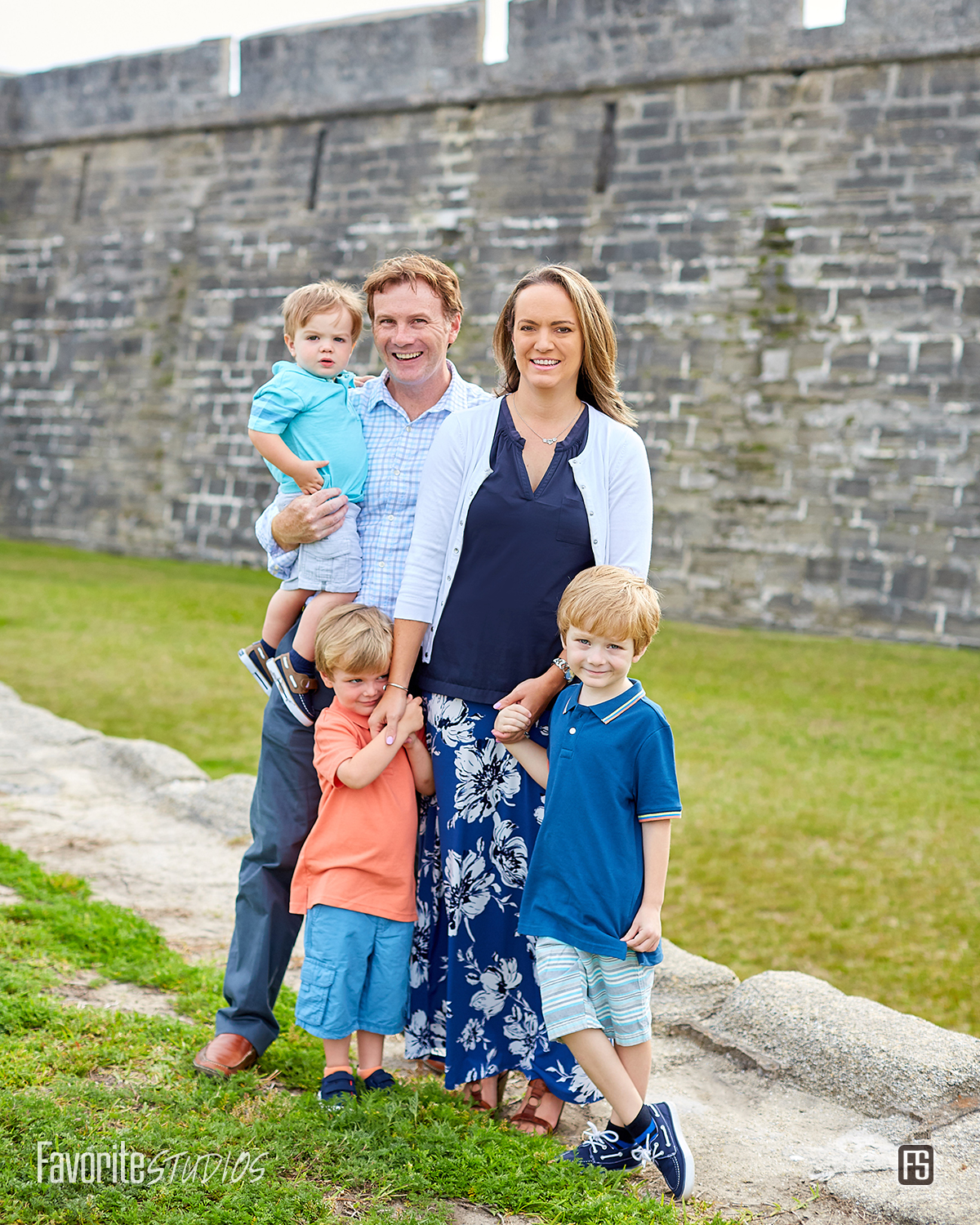 Florida family downtown St. Augustine photographer
