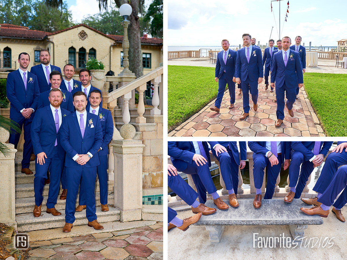 Groom and Groomsmen Picture Ideas