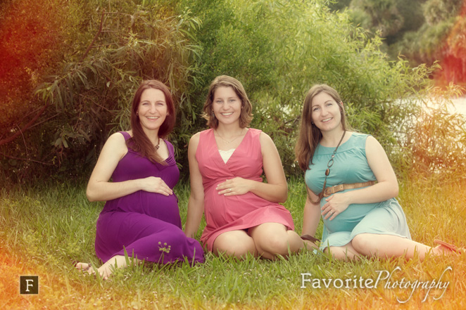 Jacksonville Maternity Photography 3 Sisters Favorite