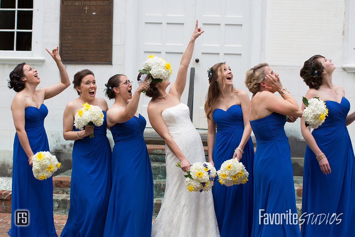 Surprise Wedding Flyover Photo