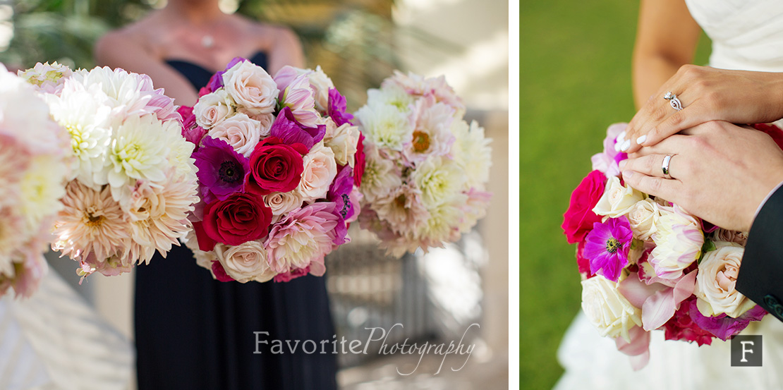 Palm Coast Wedding Bouquet & Ring Photos