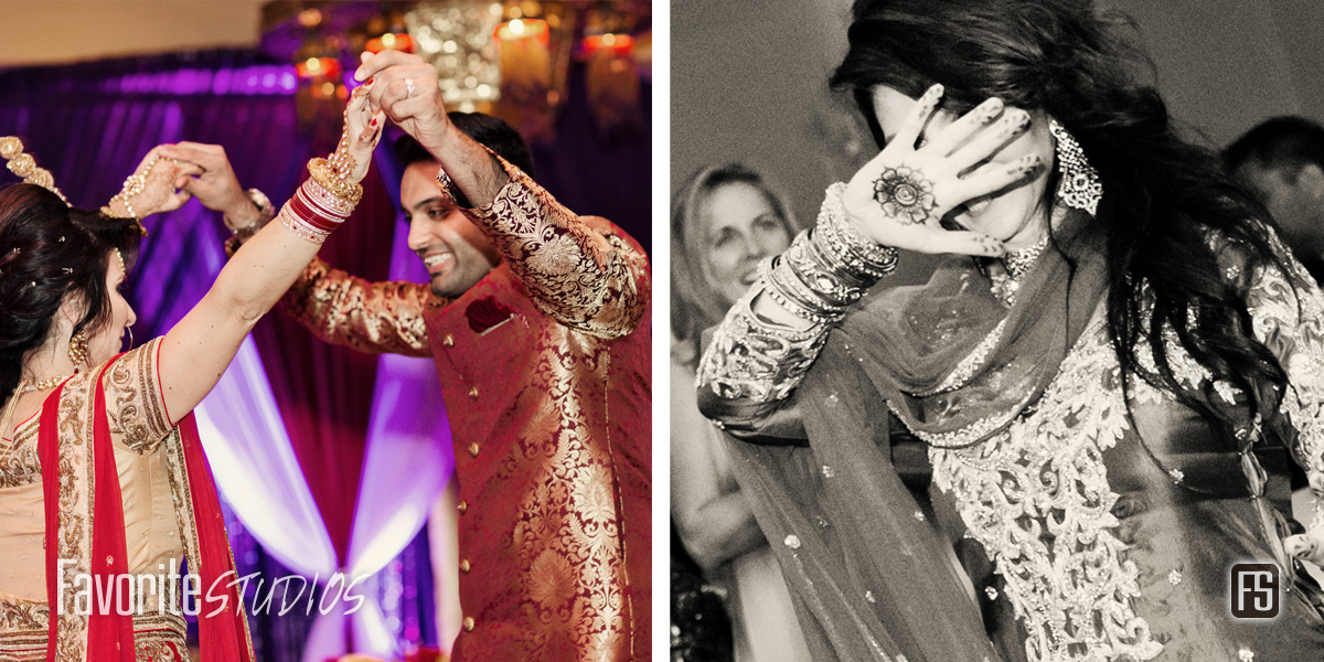 Indian Reception Dancing - St Augustine Wedding Photographer