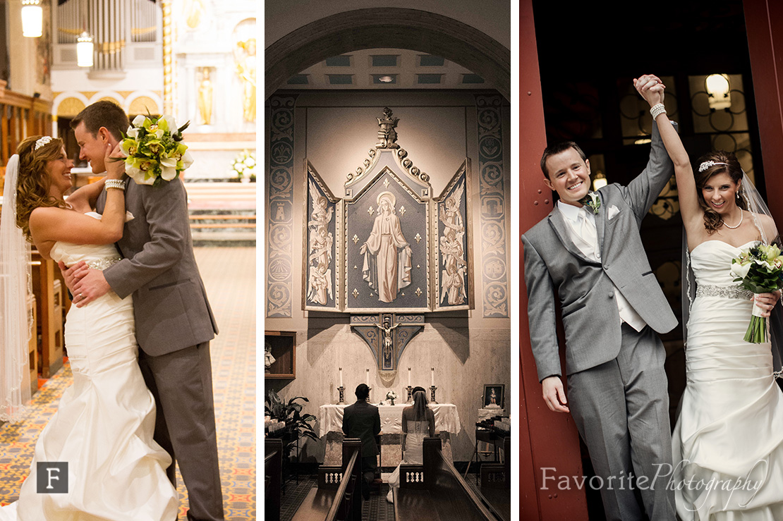 Cathedral and Casa Monica of St Augustine Wedding Photography