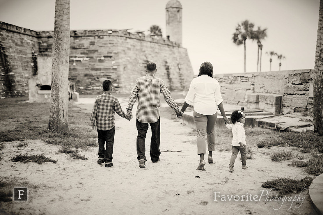 Downtown St Augustine Family Photos