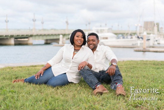 Downtown Saint Augustine Engagement Pictures