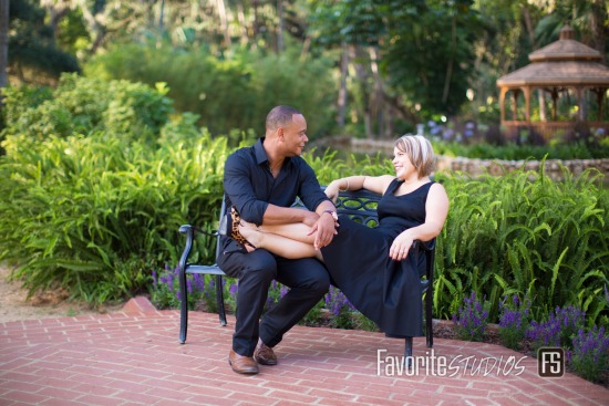 Washington Oaks Garden and Beach Engagement Session