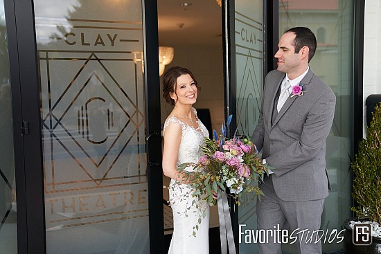 Clay Theatre Wedding