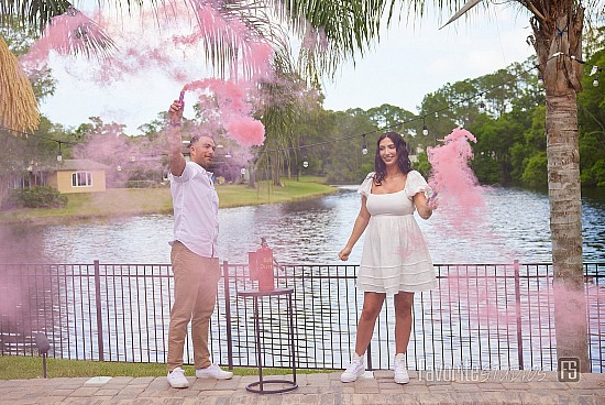 Baby Gender Reveal Photos and Video