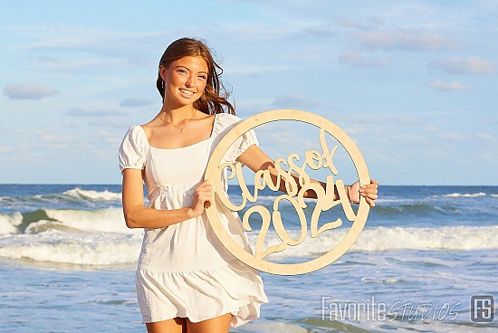 Senior Beach Photos at River to Sea Preserve