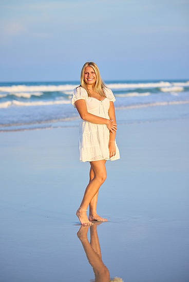 Maddy Senior Beach Photos