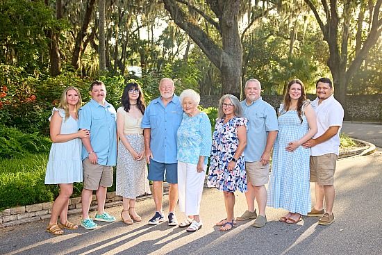 Family + Suprise Proposal on Magnolia Avenue 