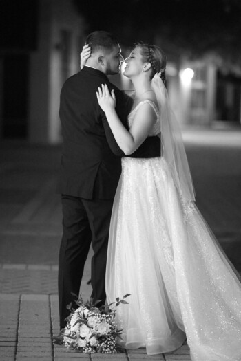 Black and white stunning Crystal Ballroom Saint Augustine Photos and Video