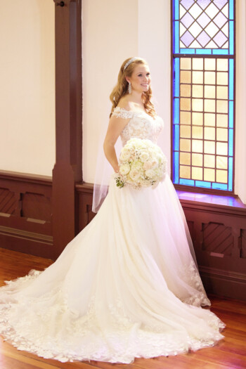 Old St Andrews Wedding Photo of Bride