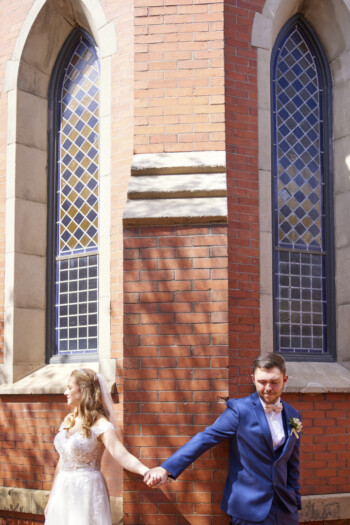 Old St Andrews Wedding First Touch Photo