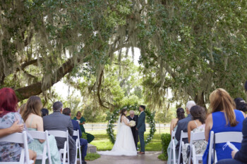 Plantation Oaks Farms Rustic-Chic Wedding Venue Outdoor Ceremony