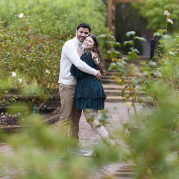 Beautiful Washington Oaks Gardens Engagement Photos